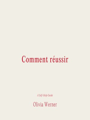 cover image of Comment réussir